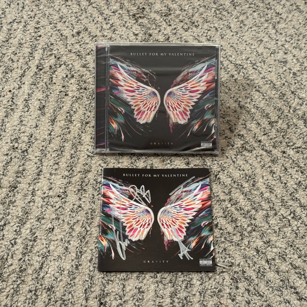 Bullet For My Valentine – Gravity CD (SIGNED Booklet, New & Sealed)
